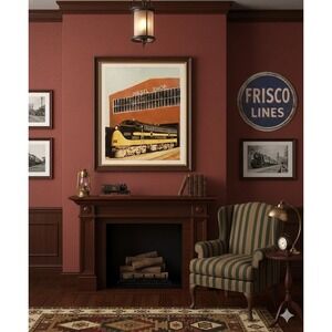 Vintage 1986 Frisco Canvas Print Kennell 22x18 Signed 12/100 VERY RARE